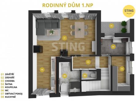 Prodej domu/vily, 119 m²
