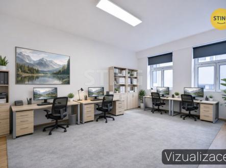 Pronájem kanceláře, 108 m²