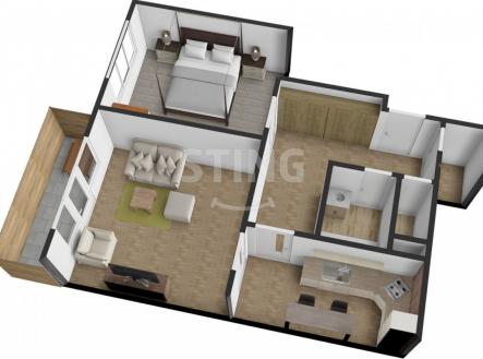 Půdorys bytu 2+1 Ova Zábřeh 2..jpg