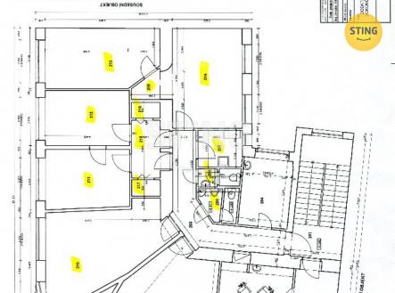 Pronájem kanceláře, 38 m²
