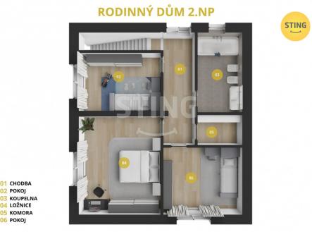 Prodej domu/vily, 208 m²