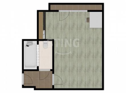 Prodej bytu, garsoniéra, 32 m²