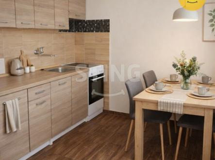 Pronájem bytu, 2+1, 48 m²