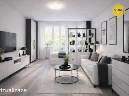 Pronájem bytu, 1+kk, 33 m²