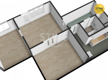 Prodej bytu, 3+1, 70 m²