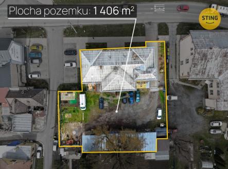 Prodej komerčního objektu, administrativní budova, 1 406 m²