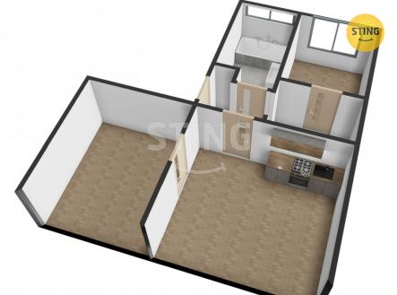 Prodej bytu, 3+kk, 67 m²