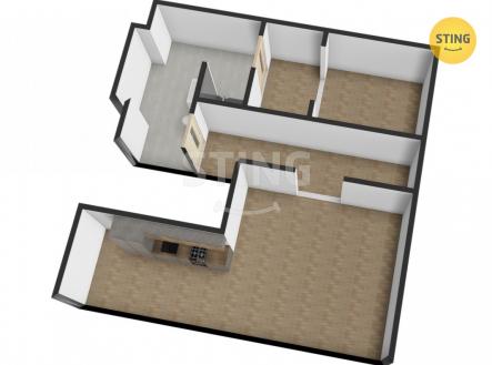 Prodej bytu, 2+kk, 65 m²