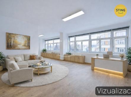 Pronájem kanceláře, 108 m²