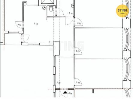Pronájem bytu, 3+1, 117 m²