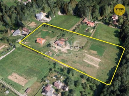 Prodej stavebního pozemku o výměře 17.570 m2 v Albrechticích u Českého Těšína