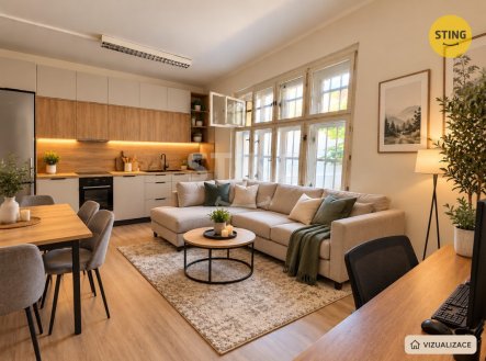 Pronájem bytu, 2+kk, 55 m²