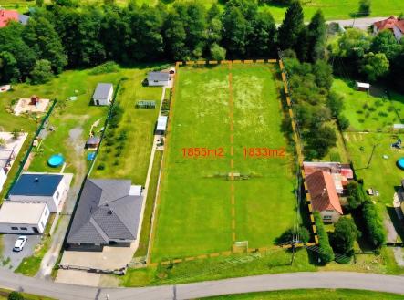 Prodej pozemku pro bydlení, 1 833 m²