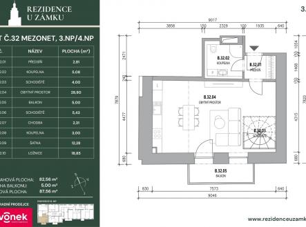 Prodej bytu, atypický, 90 m²