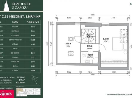 Prodej bytu, atypický, 107 m²