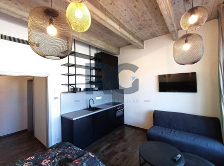 Pronájem bytu, 1+kk, 29 m²