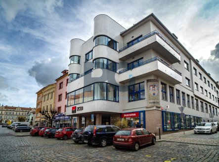 Pronájem bytu 2+kk, terasa, 90m2, Velké nám., Písek