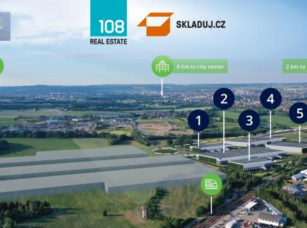 Pronájem - komerční objekt, sklad, 30 000 m²