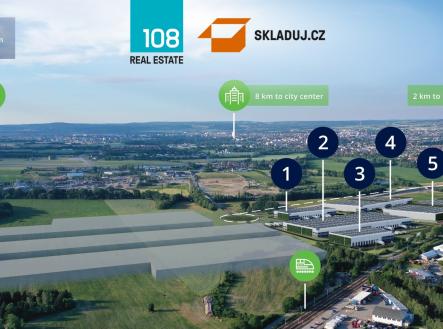 Pronájem komerčního objektu, sklad, 30 000 m²