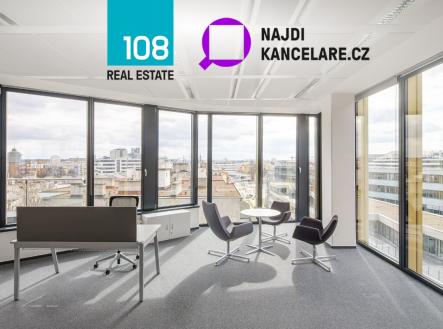 Pronájem kanceláře, 351 m²