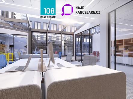 Pronájem kanceláře, 659 m²
