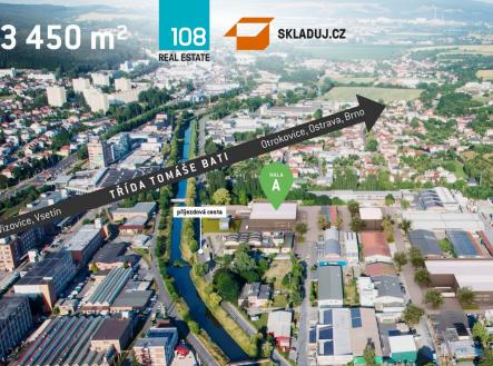 Pronájem komerčního objektu, sklad, 7 700 m²