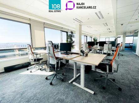 Pronájem kanceláře, 1 391 m²