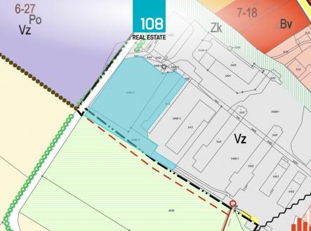 Prodej pozemku pro komerční výstavbu, 5 470 m²