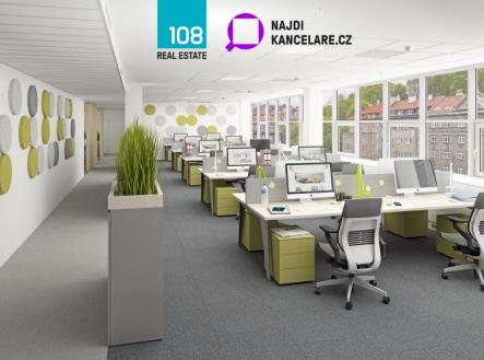 Pronájem kanceláře, 1 311 m²