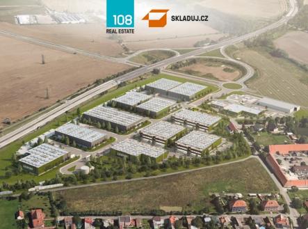 Pronájem - komerční objekt, sklad, 1 200 m²