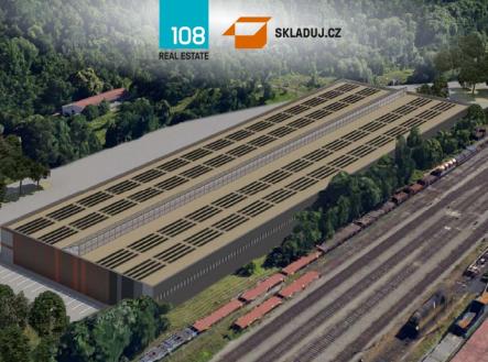 Pronájem - komerční objekt, sklad, 1 152 m²