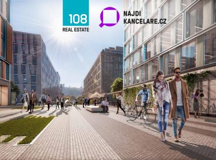 Pronájem kanceláře, 3 400 m²