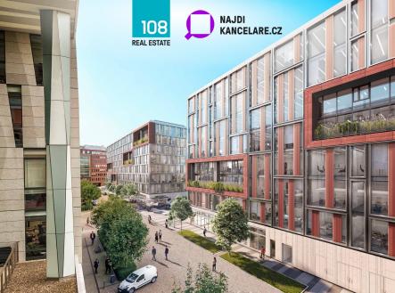 Pronájem kanceláře, 3 400 m²