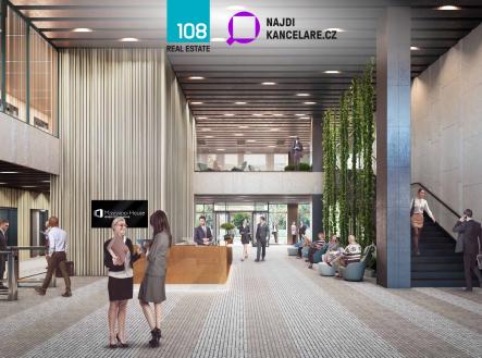 Pronájem kanceláře, 3 400 m²