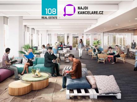 Pronájem kanceláře, 3 400 m²