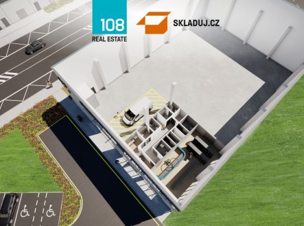 Pronájem komerčního objektu, sklad, 2 483 m²