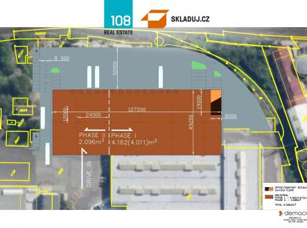 Pronájem - komerční objekt, sklad, 6 000 m²