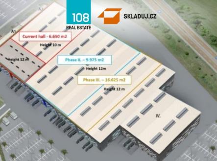 Pronájem komerčního objektu, sklad, 3 300 m²