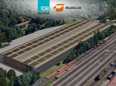 Pronájem komerčního objektu, sklad, 3 450 m²