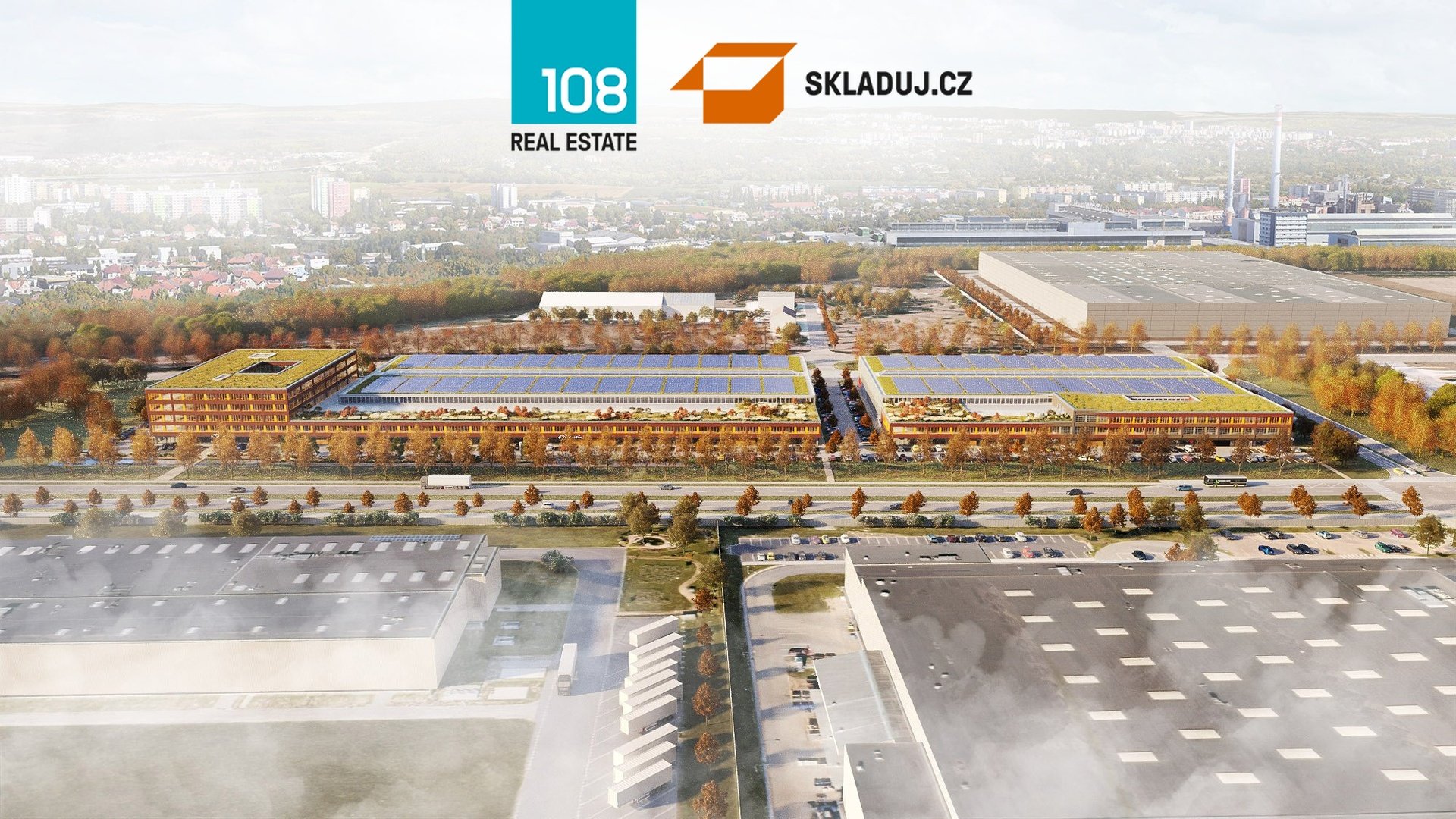 Industrial park Plzeň, pronájem skladových prostor