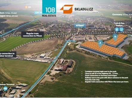 Pronájem - komerční objekt, sklad, 3 000 m²