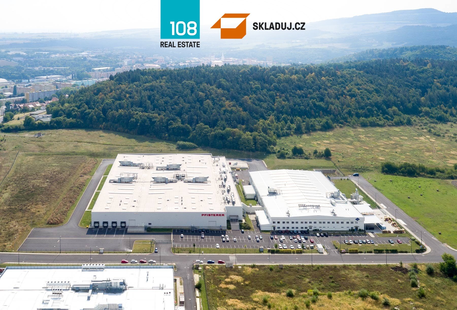 Industrial park Kadaň, pronájem skladových prostor