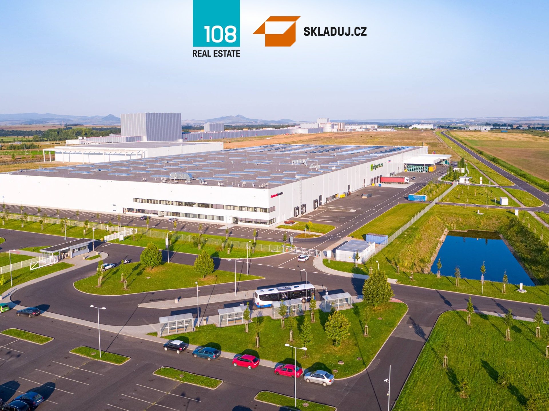 Industrial park Velemyšleves, pronájem skladových prostor