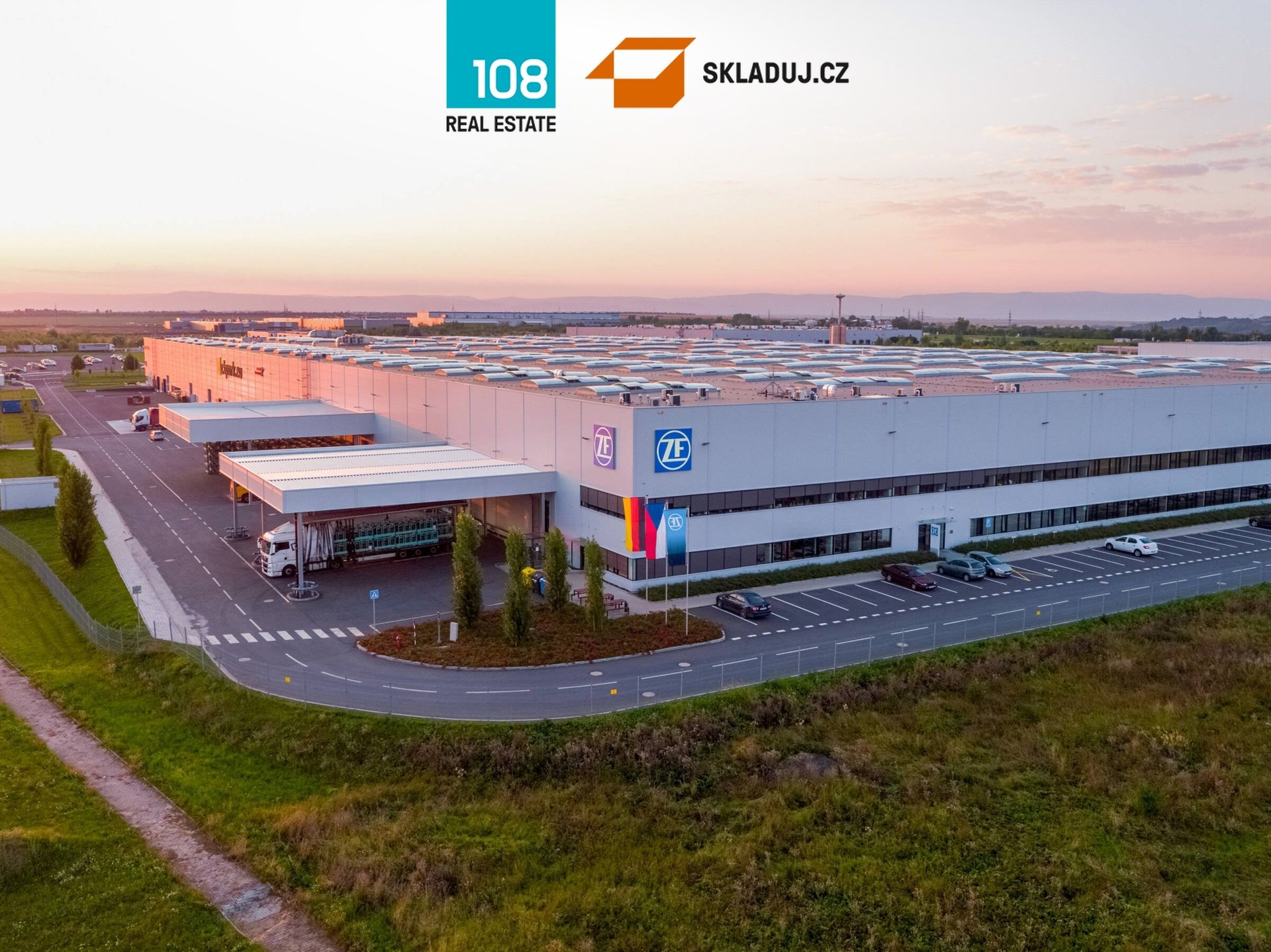 Industrial park Velemyšleves, pronájem skladových prostor