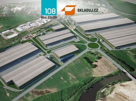 Industrial park Boršov nad Vltavou, pronájem skladových prostor