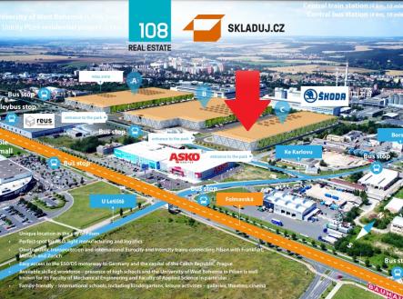 Pronájem - komerční objekt, sklad, 5 000 m²