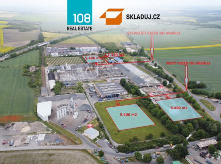 Pronájem - komerční objekt, sklad, 5 400 m²