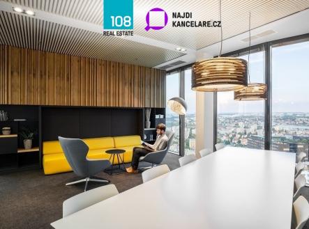 Pronájem kanceláře, 977 m²