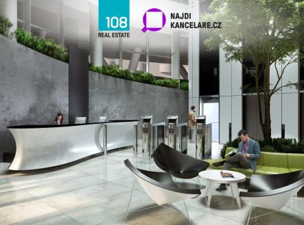 Pronájem kanceláře, 387 m²