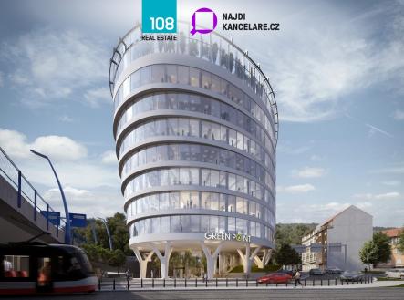 Pronájem kanceláře, 387 m²
